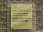 muurgedicht Willem Wilmink